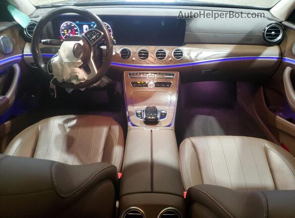 WDDZF8EB5LA725662 2020 MERCEDES-BENZ E Black Dashboard view