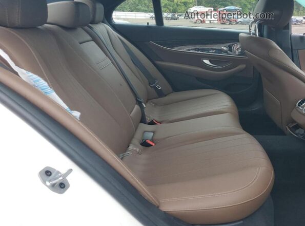 WDDZF8EB6LA743023 2020 MERCEDES-BENZ E Белый Вид задних сидений
