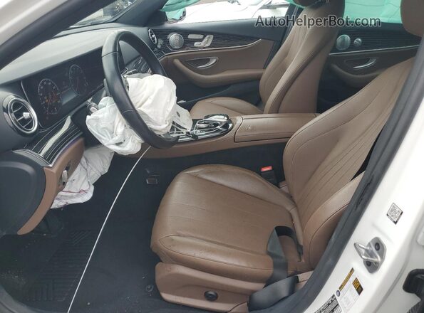 WDDZF8EB6LA743023 2020 MERCEDES-BENZ E Белый Вид салона спереди
