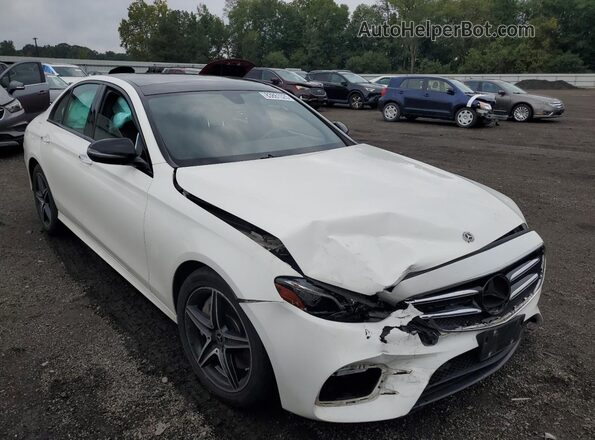 WDDZF8EB6LA743023 2020 MERCEDES-BENZ E Белый Передняя правая четверть