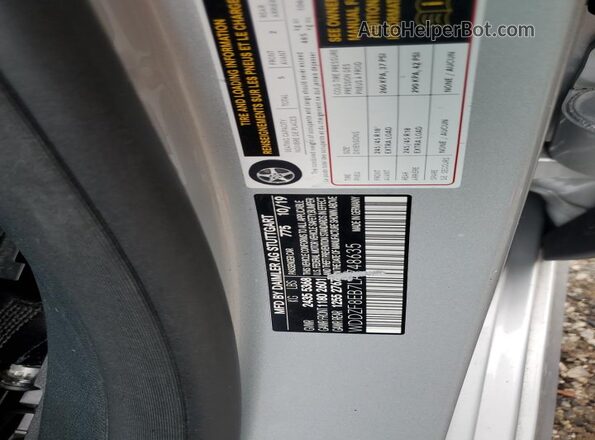 WDDZF8EB7LA748635 2020 MERCEDES-BENZ E Silver Widok komory silnika