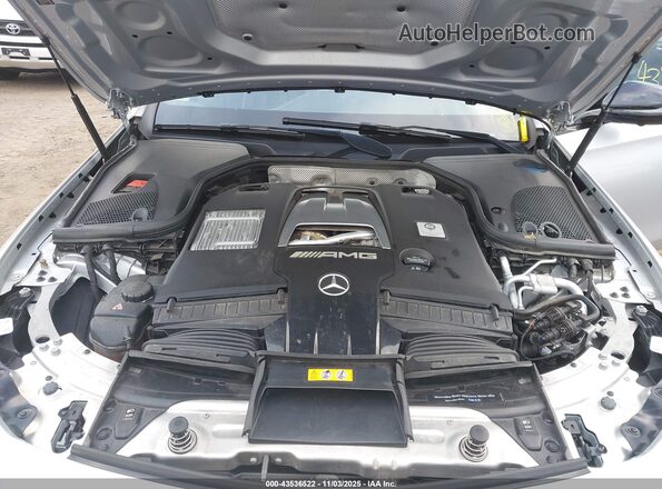 WDDZF8KB2KA503616 2019 MERCEDES-BENZ AMG E 63 Серебряный Вид сзади