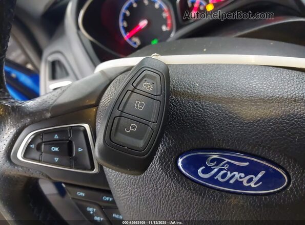 WF0DP3TH4G4112736 2016 FORD FOCUS RS Синий Вид панели приборов