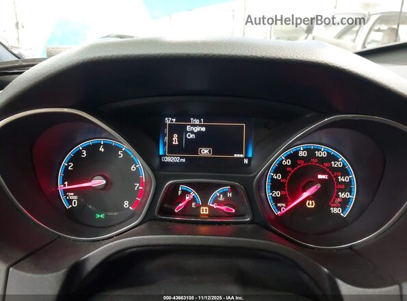 WF0DP3TH4G4112736 2016 FORD FOCUS RS Синий Вид задних сидений