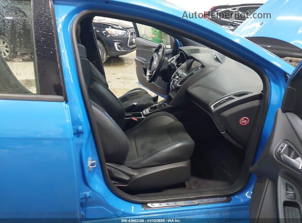 WF0DP3TH4G4112736 2016 FORD FOCUS RS Синий Вид салона спереди