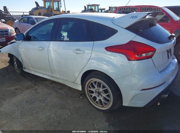 WF0DP3TH6H4119513 2017 FORD FOCUS RS White Задня ліва чверть