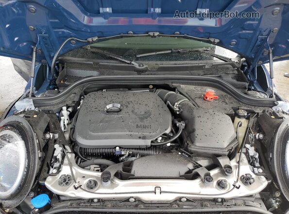 WMW13GD02S2W58311 2025 MINI COOPER Blue Вид задньої частини салону