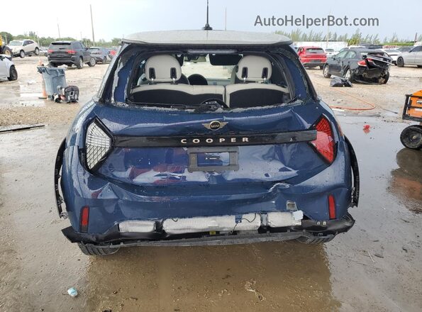 WMW13GD02S2W58311 2025 MINI COOPER Blue Вид ззаду