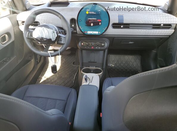WMW23GD09S2W26783 2025 MINI COOPER Black Առջևի վահանակի տեսք