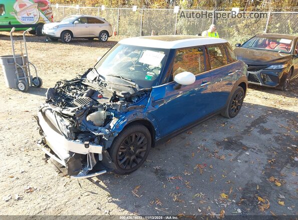 WMW33DK07N2R63754 2022 MINI HARDTOP Blue Front left