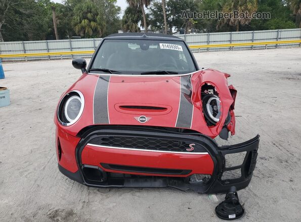 WMW43DL01P3P61685 2023 MINI COOPER Red წინა ხედი