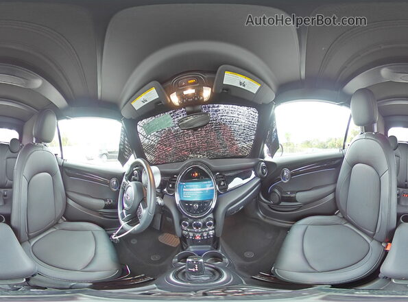 WMW43DL01P3P61685 2023 MINI COOPER Red სალონის 360-გრადუსიანი ხედი
