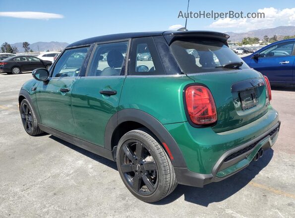 WMW53DK06R2U41714 2024 MINI COOPER Зеленый Задняя левая четверть