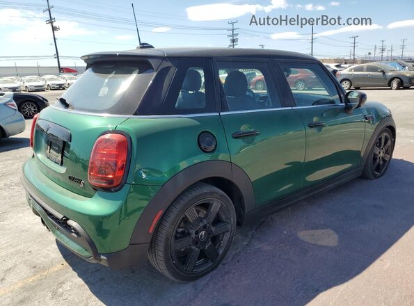 WMW53DK06R2U41714 2024 MINI COOPER Зеленый Задняя правая четверть