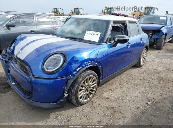 WMW53GD07S2X07696 2025 MINI HARDTOP Blue Vista tres cuartos delantera izquierda