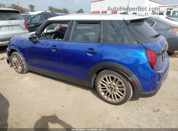 WMW53GD07S2X07696 2025 MINI HARDTOP Blue Trasero izquierdo