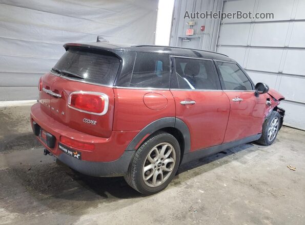 WMWLN5C5XG2B28666 2016 MINI COOPER Красный Задняя правая четверть