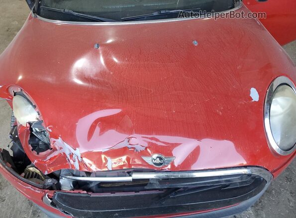 WMWLN5C5XG2B28666 2016 MINI COOPER Красный Вид задней части салона