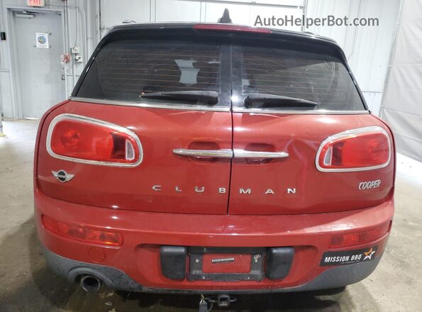WMWLN5C5XG2B28666 2016 MINI COOPER Красный Вид сзади
