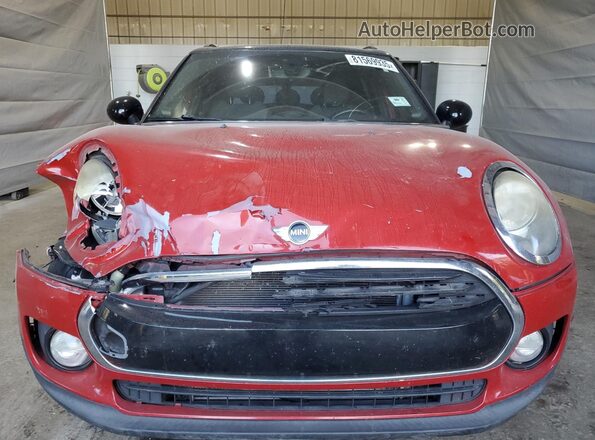 WMWLN5C5XG2B28666 2016 MINI COOPER Красный Вид спереди