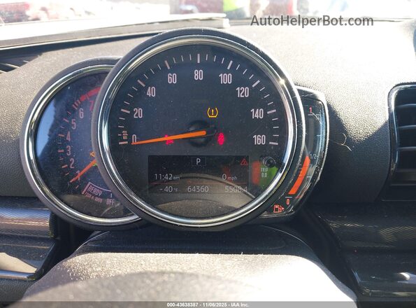 WMWLU1C58J2F29250 2018 MINI CLUBMAN Blue Вид задніх сидінь