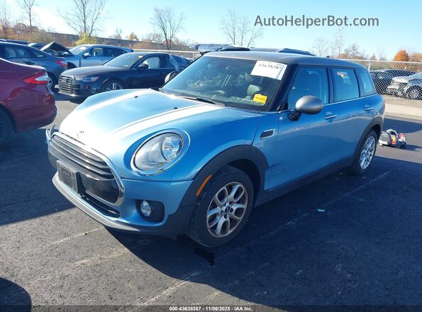 WMWLU1C58J2F29250 2018 MINI CLUBMAN Blue Передня ліва чверть