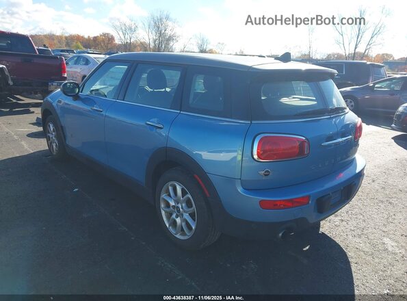 WMWLU1C58J2F29250 2018 MINI CLUBMAN Blue Задня ліва чверть