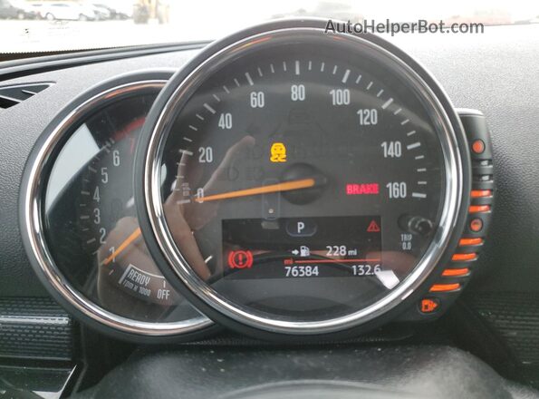 WMWLU5C50H2E83575 2017 MINI COOPER Black Instrument cluster view