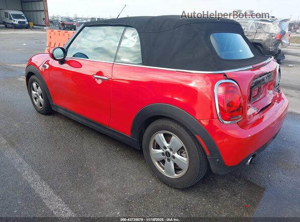 WMWWG5C58K3H08511 2019 MINI CONVERTIBLE Red უკანა მარცხენა