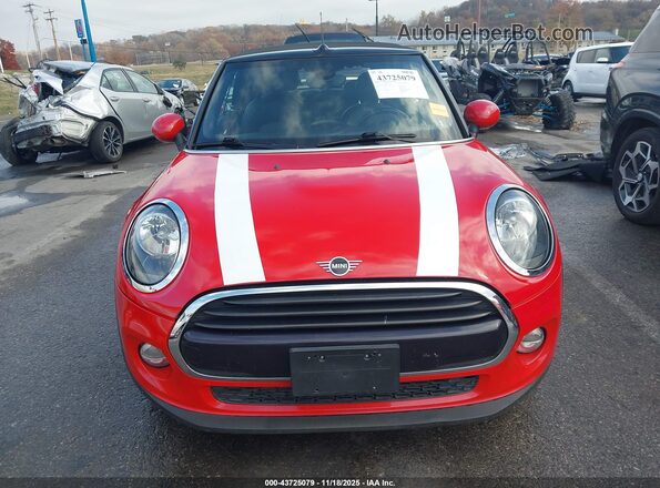 WMWWG5C58K3H08511 2019 MINI CONVERTIBLE Red წინა პანელის ხედი