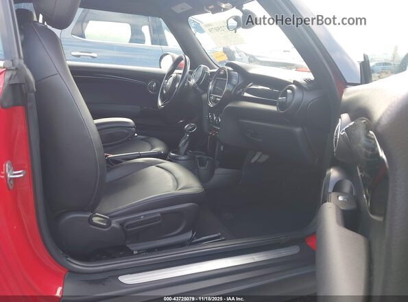 WMWWG5C58K3H08511 2019 MINI CONVERTIBLE Red წინა სალონის ხედი