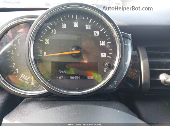 WMWWG5C58K3H08511 2019 MINI CONVERTIBLE Red უკანა სავარძლების ხედი