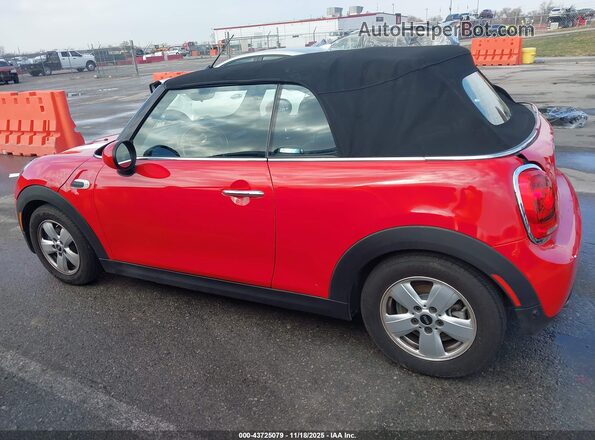 WMWWG5C58K3H08511 2019 MINI CONVERTIBLE Red უკანა სალონის ხედი