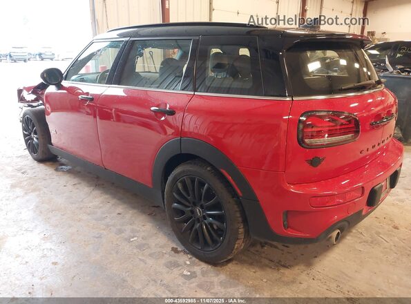 WMWXJ1C07N2R41841 2022 MINI CLUBMAN Red უკანა მარცხენა