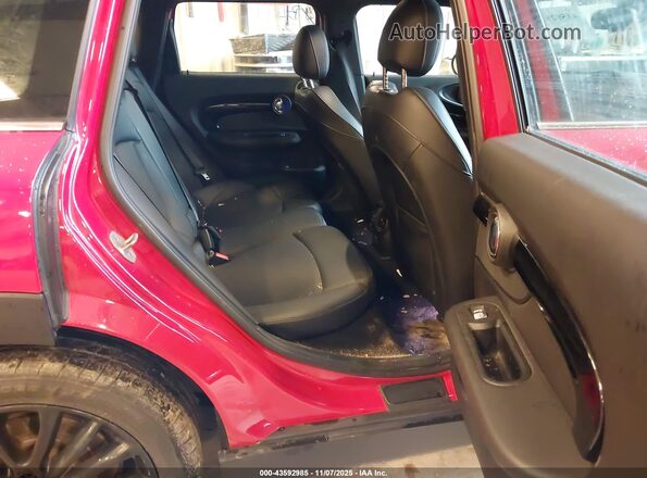 WMWXJ1C07N2R41841 2022 MINI CLUBMAN Red VIN კოდის სტიკერის ხედი