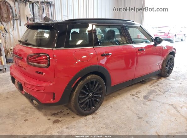 WMWXJ1C07N2R41841 2022 MINI CLUBMAN Red უკანა მარჯვენა