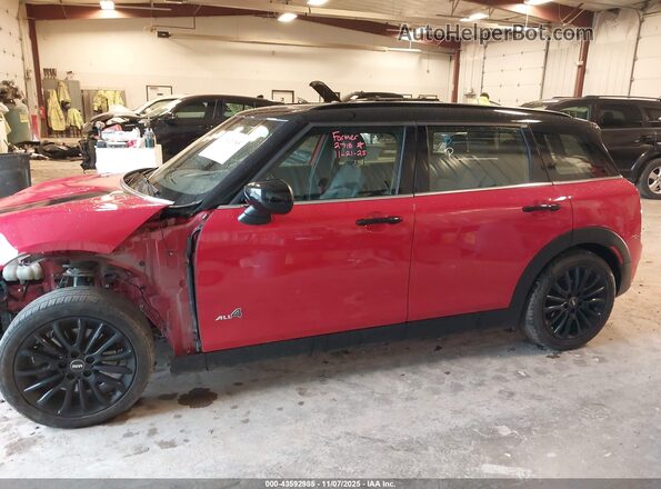 WMWXJ1C07N2R41841 2022 MINI CLUBMAN Red სალონის 360-გრადუსიანი ხედი