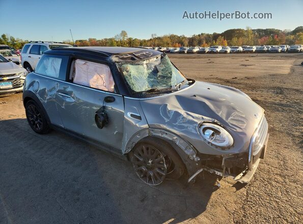 WMWXR3C04M2N11154 2021 MINI COOPER Gray Delantero derecho