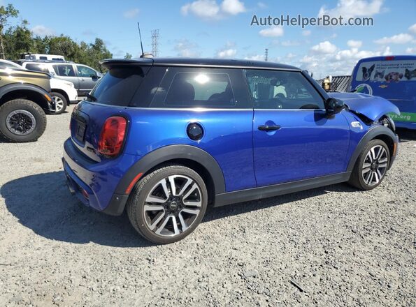 WMWXR5C03M2N54007 2021 MINI COOPER Blue უკანა მარჯვენა