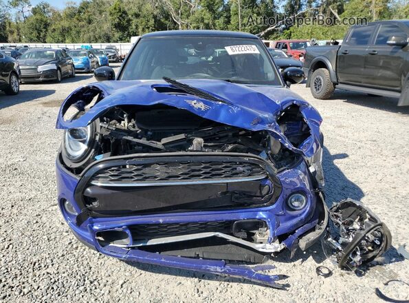 WMWXR5C03M2N54007 2021 MINI COOPER Blue წინა ხედი