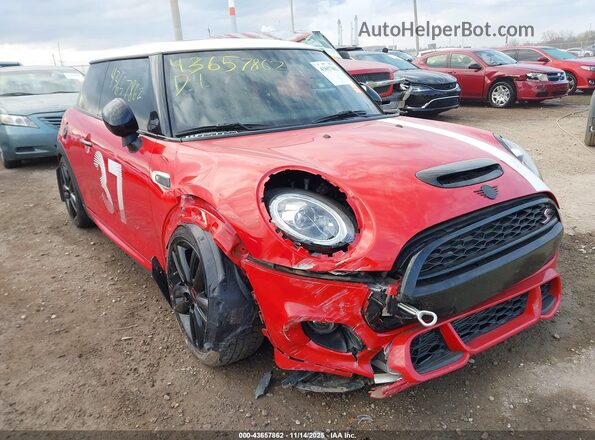 WMWXR5C03M2N86830 2021 MINI HARDTOP Red წინა ხედი