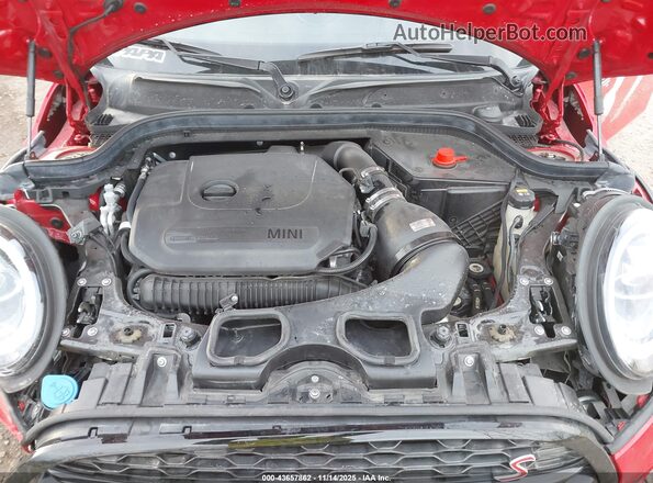 WMWXR5C03M2N86830 2021 MINI HARDTOP Red უკანა ხედი