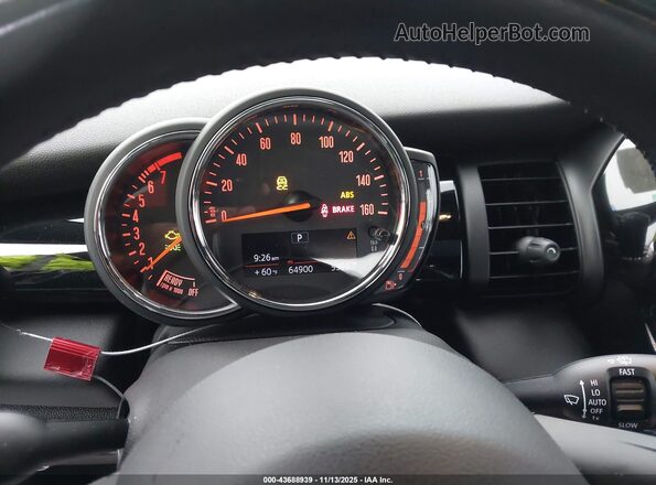 WMWXU1C53J2F79992 2018 MINI HARDTOP Black Rear seats view