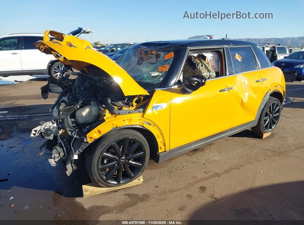 WMWXU3C53G2D28717 2016 MINI HARDTOP Оранжевый Передняя левая четверть