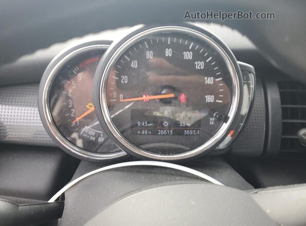WMWXU7C02M2P14985 2021 MINI COOPER Красный Вид щитка приборов