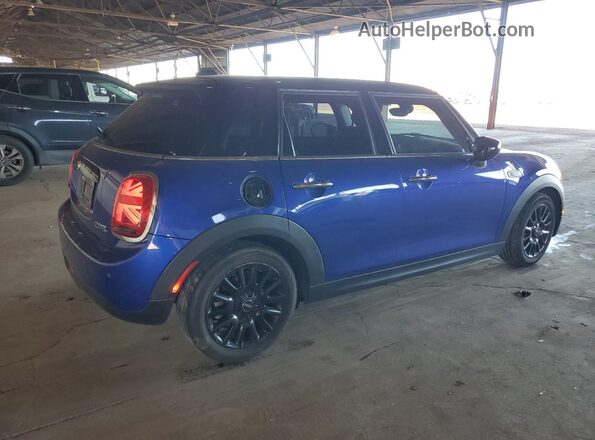 WMWXU7C05M2P34874 2021 MINI COOPER Синий Задняя правая четверть