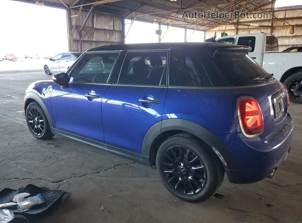 WMWXU7C05M2P34874 2021 MINI COOPER Синий Задняя левая четверть
