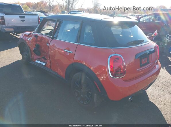 WMWXU7C07L2M08900 2020 MINI HARDTOP Оранжевый Задняя левая четверть