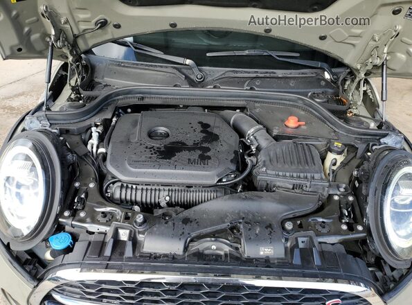 WMWXU9C01M2M93830 2021 MINI COOPER Green უკანა სალონის ხედი
