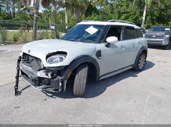 WMZ23BR08M3M57190 2021 MINI COUNTRYMAN Серебряный Передняя левая четверть